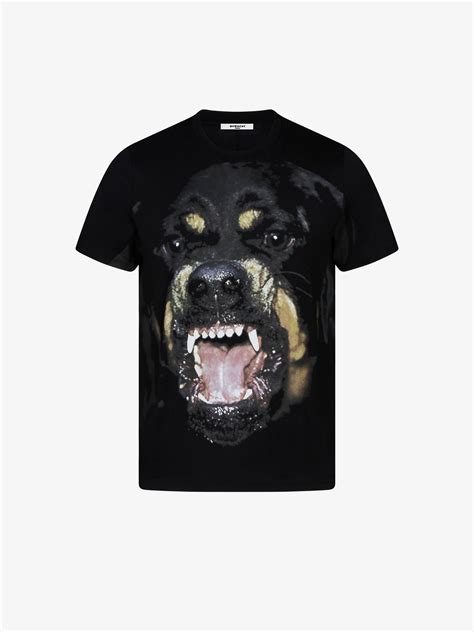 fake givenchy rottweiler t shirt|givenchy rottweiler shirt price.